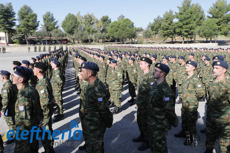 Καλαμάτα: Ορκίστηκαν 681 νεοσύλλεκτοι της 2024 Α&#039; ΕΣΣΟ (βίντεο-φωτογραφίες)