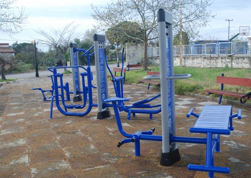 Οργανα άθλησης ενηλίκων τοποθέτησε ο Δήμος Μεσσήνης