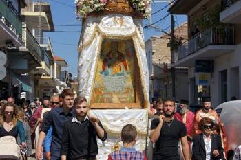 Την πολιούχο του γιόρτασε το Πεταλίδι