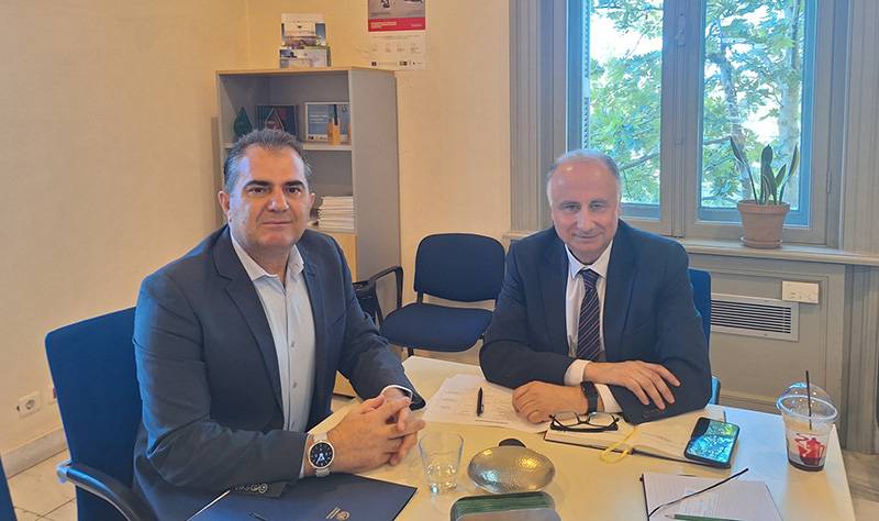 Συνάντηση Βασιλόπουλου με τον πρόεδρο του Πράσινου Ταμείου