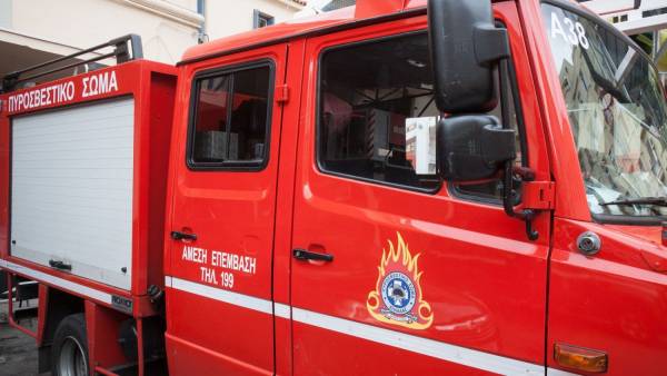Φωτιά στο Αρχοντικό Λακωνίας