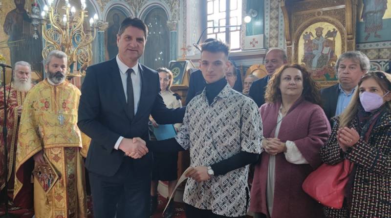 Βραβεύτηκαν μαθητές που πρώτευσαν στις πανελλαδικές