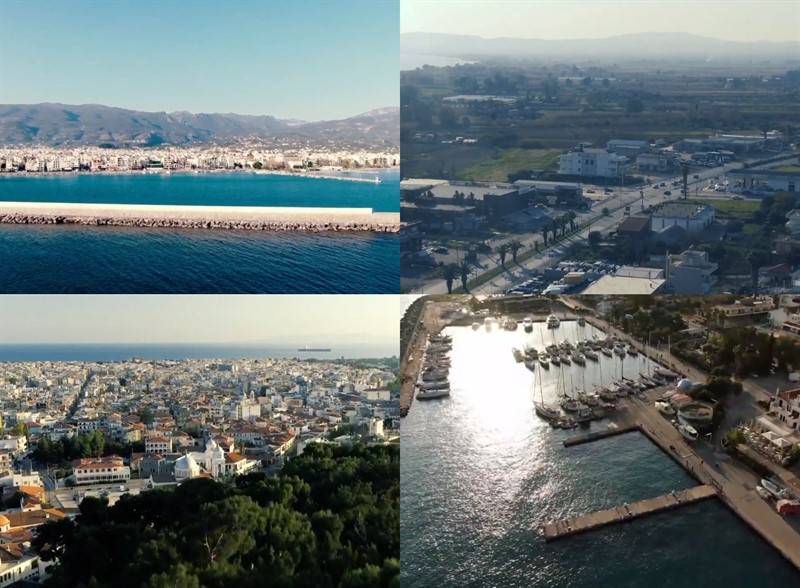 Η Καλαμάτα... αφ &#039; υψηλού - Εναέριες λήψεις που εντυπωσιάζουν (Βίντεο)