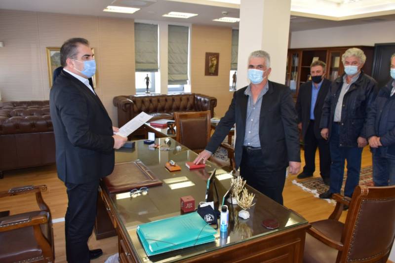 Ο Ι. Σακκάς νέος πρόεδρος στην Κοινότητα Ασπροχώματος
