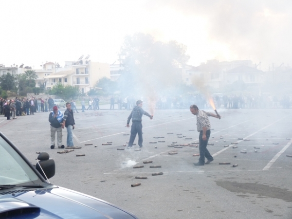 Σαϊτοπόλεμος στη Μεσσήνη 