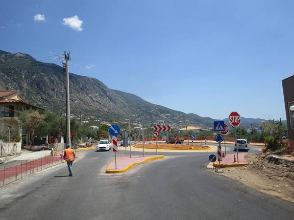 Καλαμάτα: Ολοκληρώνεται ο κόμβος στο “Φωτεινή”