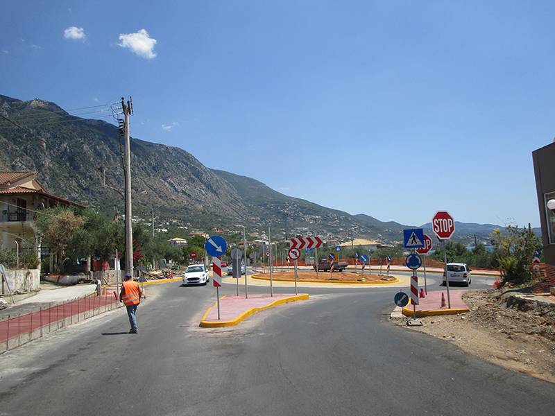 Καλαμάτα: Ολοκληρώνεται ο κόμβος στο “Φωτεινή”