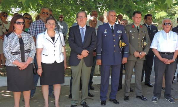 Μνημόσυνο για τους πεσόντες στην Κύπρο