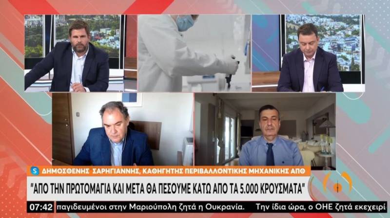 Σαρηγιάννης: Από την Πρωτομαγιά και μετά θα πέσουμε κάτω από τα 5.000 κρούσματα (Βίντεο)