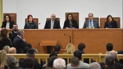 Διακοπή της δίκης των Τεμπών για την 1η Απριλίου (βίντεο)