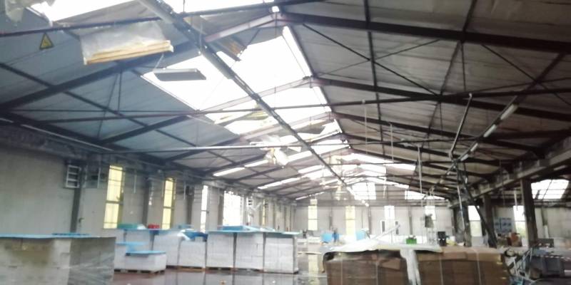 Καταγραφή ζημιών από τον ανεμοστρόβιλο στην Καλαμάτα