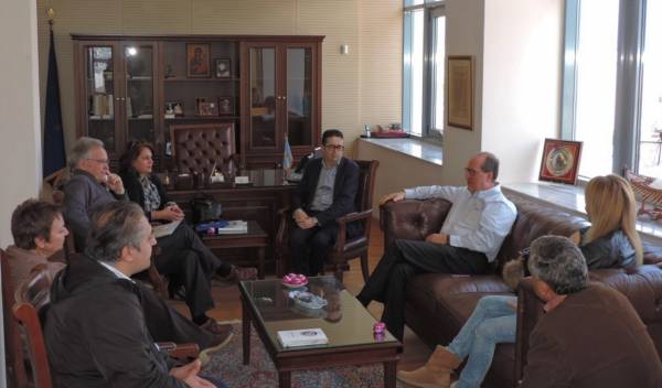 Στελέχη της ΓΑΙΑΟΣΕ στο Δημαρχείο Καλαμάτας