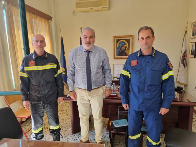 Συνάντηση για πυροπροστασία στον Δήμο Τριφυλίας