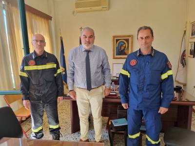 Συνάντηση για πυροπροστασία στον Δήμο Τριφυλίας