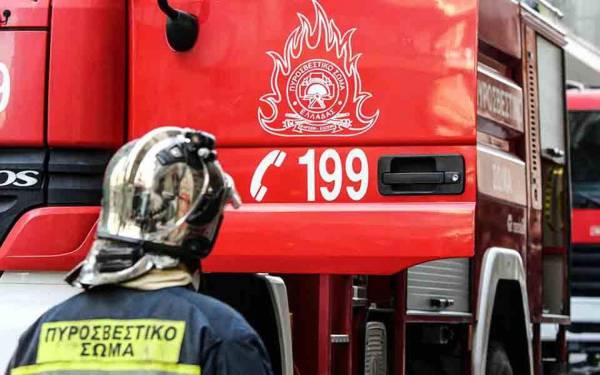 Λακωνίας: Πυρκαγιά στον Άγιο Βασίλειο Γυθείου