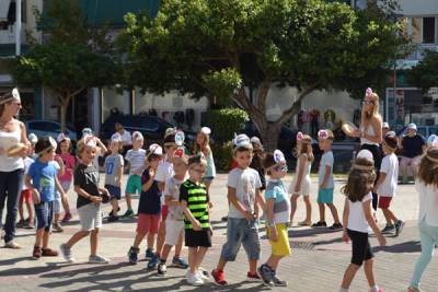 Τα παιδιά της "Λιλιπούπολης" για την Ημέρα Χωρίς Αυτοκίνητο