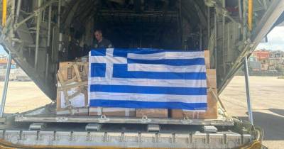 Η Ελλάδα έστειλε ανθρωπιστική βοήθεια στον Λίβανο (βίντεο)