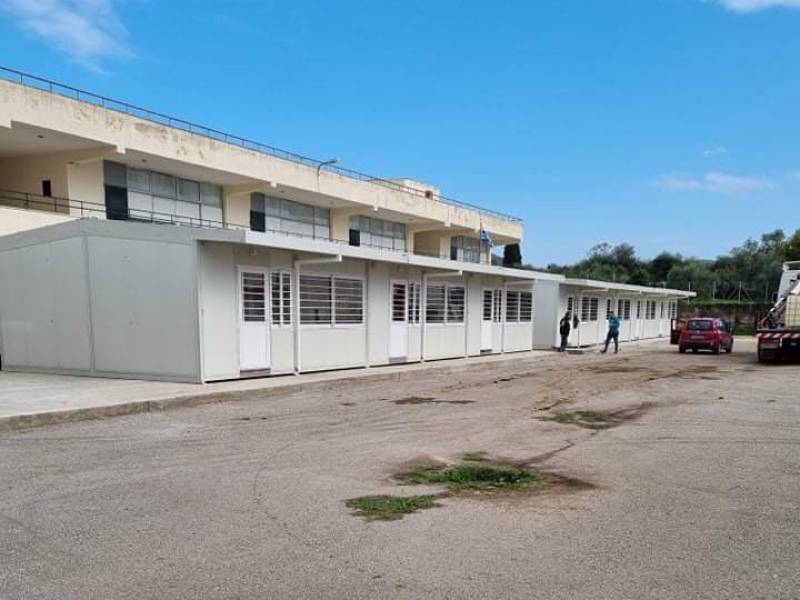 Δυο ακόμα λυόμενα για Γυμνάσιο Χώρας