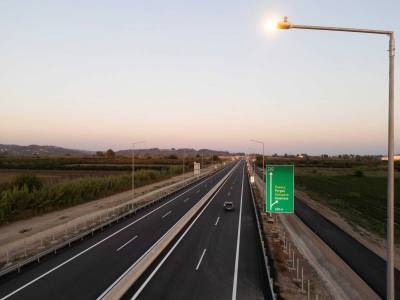 6.000 οχήματα καθημερινά στην Πατρών-Πύργου προς Κάτω Αχαΐα