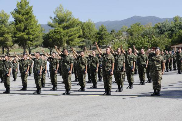 Ορκίστηκαν χθες 234 νεοσύλλεκτοι