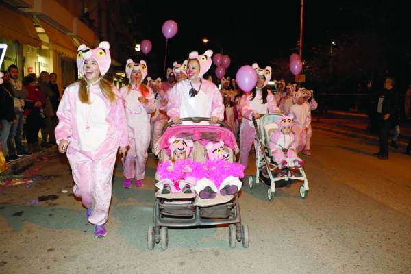 Νυχτερινή παρέλαση των καρναβαλιστών απόψε στην Καλαμάτα