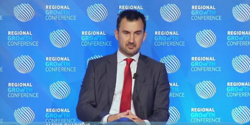 Χαρίτσης στο “Regional Growth Conference”: «Θέλουμε επενδύσεις που παράγουν εγχώρια προστιθέμενη αξία»