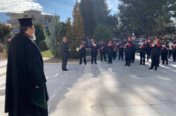 Πρωτοχρονιάτικα κάλαντα στον μητροπολίτη Μεσσηνίας (φωτογραφίες)
