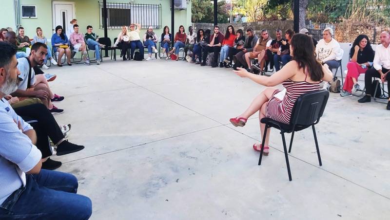 Τζιάλλα και Κατέρη σε εκδήλωση της Κ.Α.ΝΕ. Καλαμάτας