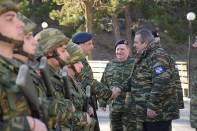 Μονάδες και φυλάκια του Δ' Σώματος Στρατού επισκέπτεται ο Π. Καμμένος