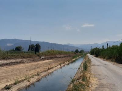 Eργασίες στο δρόμο Καλαμάτα - Μεθώνη: Τα πρώτα χιλιόμετρα δίπλα στο Αεροδρόμιο
