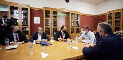 Μητσοτάκης από Καλαμαριά: Η κυβέρνηση διαθέτει εργαλεία για να παρέμβει σε κεντρικές υποδομές