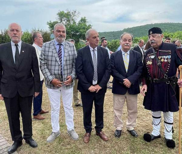 Σε επετειακές εκδηλώσεις στην Εδεσσα Λεβεντάκης και Μπακούρος