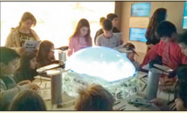 Μαθητές του 10ου Δημοτικού Καλαμάτας στο "Νavarino Natura Hall"