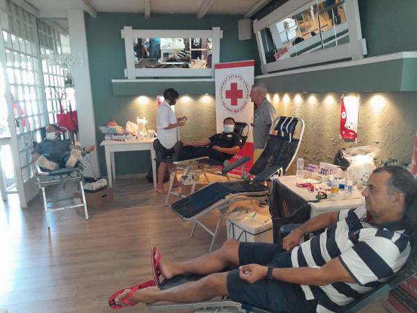 Καλαμάτα: 25 φιάλες στην αιμοδοσία του Ερυθρού Σταυρού