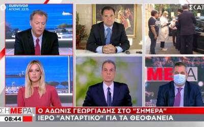 Γεωργιάδης για Θεοφάνια: Δεν θέλαμε «νέο Άγιο Δημήτριο» (Βίντεο)