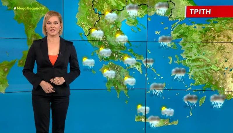 Άστατος ο καιρός την Τρίτη - Αναλυτική πρόγνωση (Βίντεο)