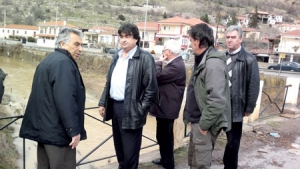 Περιοδεία Γιαννακούρα στις πληγείσες περιοχές της Τρίπολης