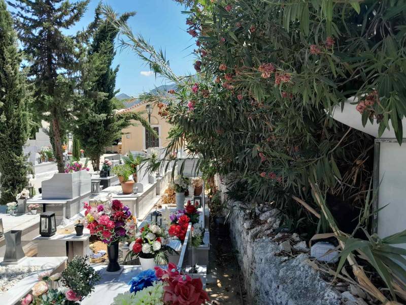 Χρειάζεται παρέμβαση καθαρισμού στο νεκροταφείο Καλαμάτας
