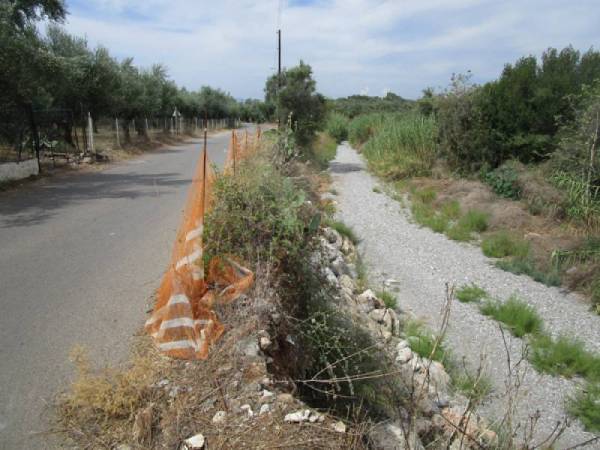Μελέτη οριογραμμών του ρέματος Κερεζένια