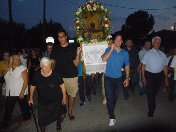 Λιτάνευση εικόνας στο Πλατύ