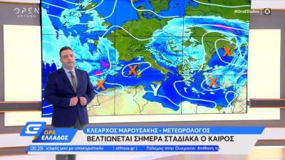Καιρός 19/04/2022: Σταδιακή υποχώρηση της κακοκαιρίας (βίντεο)