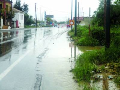 Ανάδοχος για τα όμβρια από Θουρία έως το Νοσοκομείο