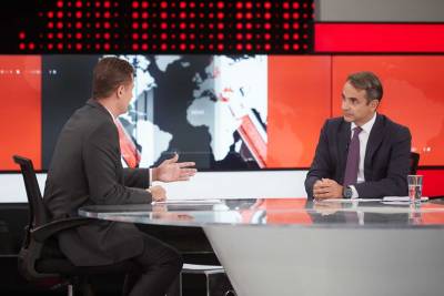 Μητσοτάκης στον Alpha: "Δεν θα αφήσω αναπάντητη καμία προσωπική επίθεση"