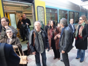 Τρένο με προσκυνητές στην Καλαμάτα