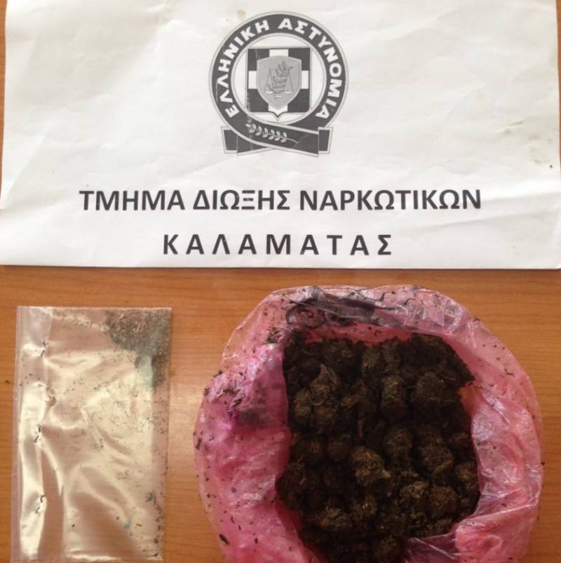 Μεσσηνία: Σύλληψη 60χρονου και 65χρονου για χασίς