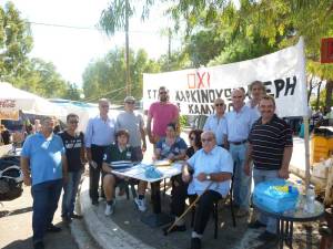 Ενημερωτικό στέκι στο Μελιγαλά για το σκουπιδοεργοστάσιο