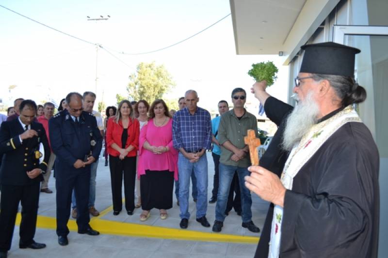 Εγκαινιάστηκαν τα νέα γραφεία του Δασαρχείου Κυπαρισσίας