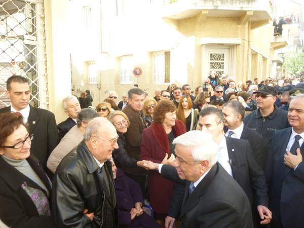 Ο Πρόεδρος στην παλιά του γειτονιά