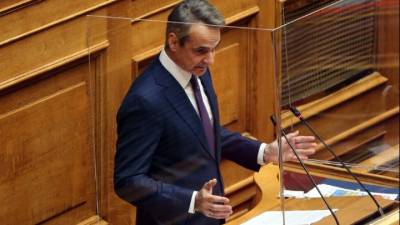 Μητσοτάκης στη Βουλή: Το ν/σ έρχεται να οριοθετήσει ένα νέο πεδίο στο οποίο οφείλουν να κινούνται όλοι