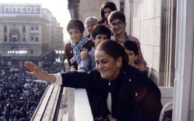 Η συγκινητική φωτογραφία του Γρ. Δημητριάδη με τη Μαρίκα Μητσοτάκη για τα 51 έτη από την ίδρυση της ΝΔ